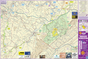 Moshannon-Quehanna Lizard Map, Pennsylvania