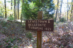 Lewistown Bellefonte Turnpike 1821 Bald Eagle State Forest