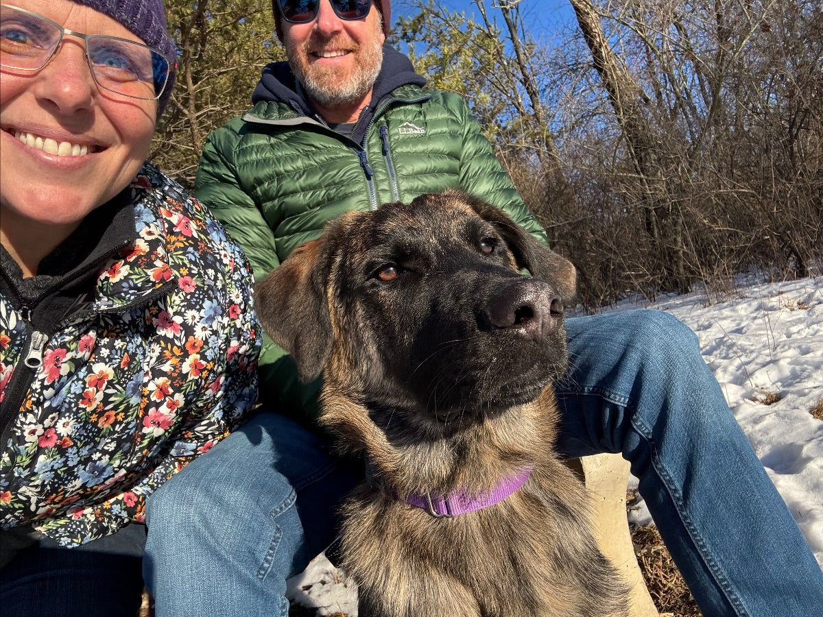 Holiday Greetings from Mike and Justine at Purple Lizard Maps