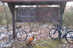 Rockton Mountain Tails, mountain biking, biking with dogs, 