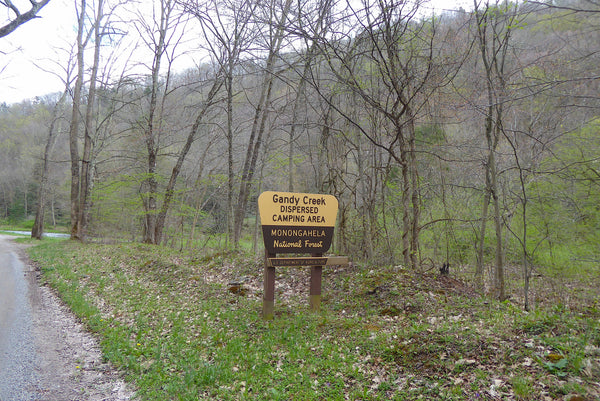 Gandy Creek Dispersed Camping Area Monongahela National Forest WV