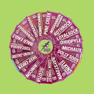 Purple Lizard Maps - Make your own adventure.