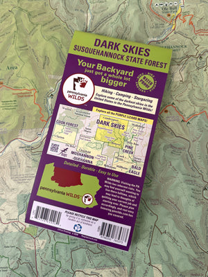 Dark Skies / Susquehannock State Forest Lizard Map