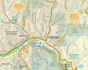 Dark Skies / Susquehannock State Forest Lizard Map