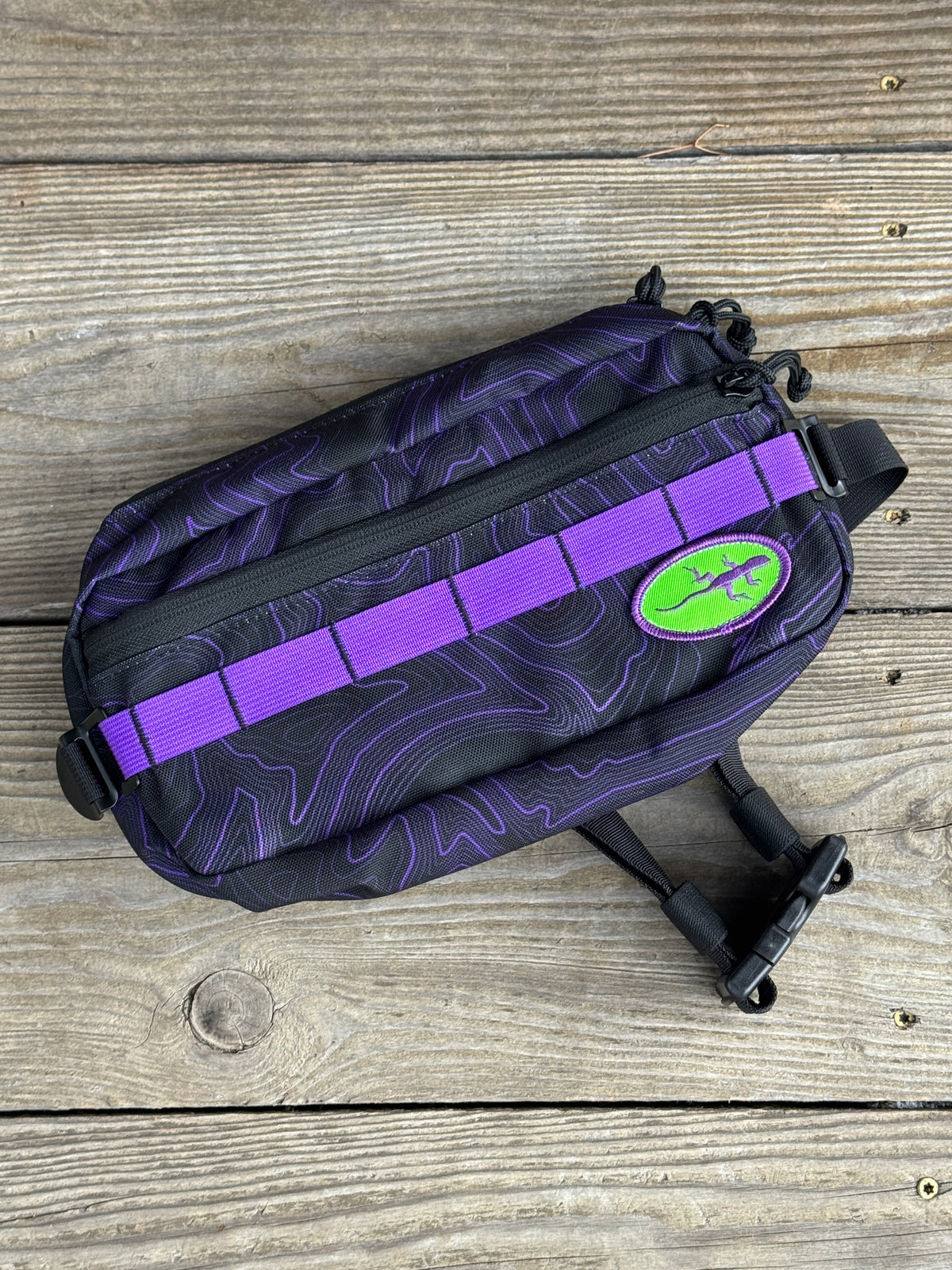 The Lizard Deluxe Hip Sack custom made by Nittany Mountain Works