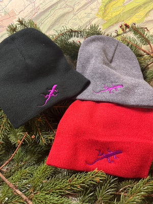 Lizard Knit Beanies