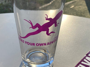 The Lizard Pint Glass