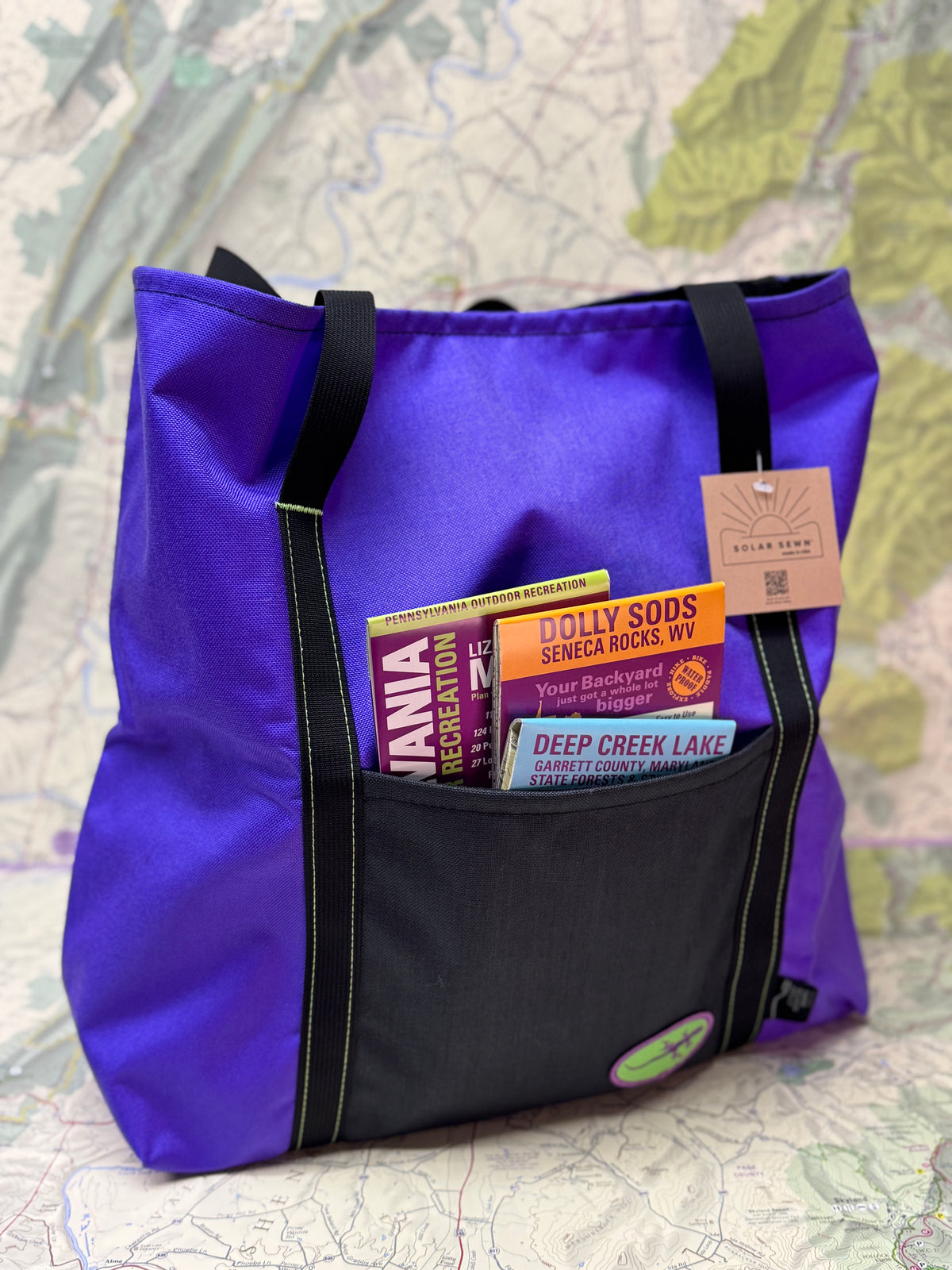 The Lizard Tote Bag custom made by Nittany Mountain Works