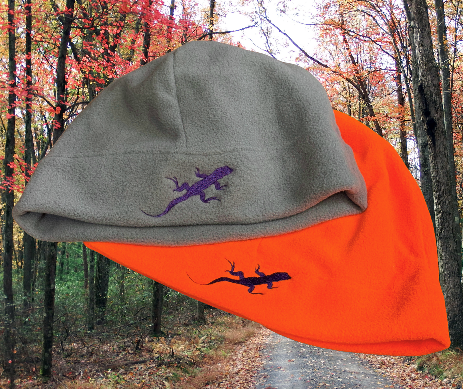 Lizard Fleece Hat