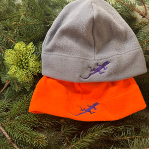 Purple Lizard Maps Gear Fleece Hats Holiday Gifts for Outdoor Enthusiasts