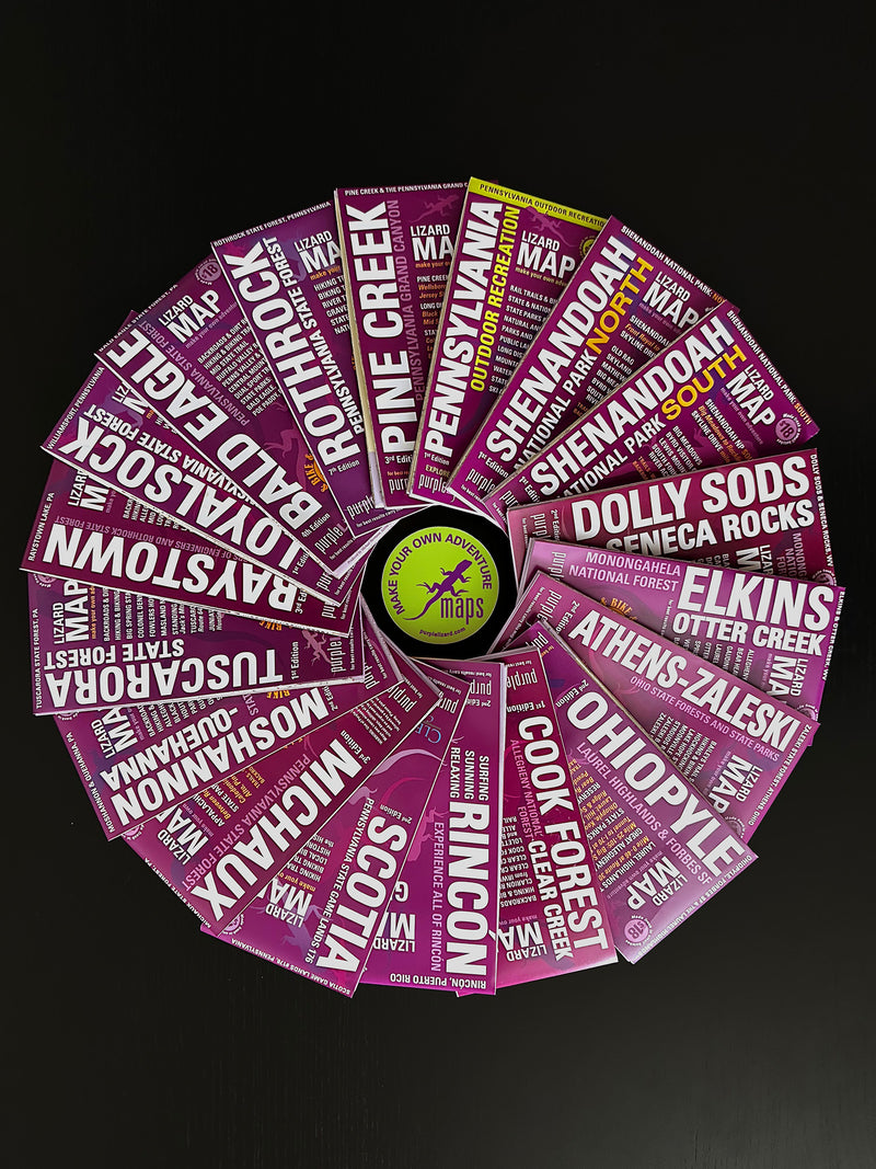 Map Shop Purple Lizard Maps