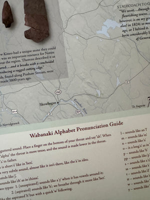 Thoreau Wabanaki Trail Map