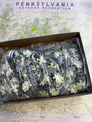 Purple Lizard Pennsylvania Outdoor Adventure Puzzle