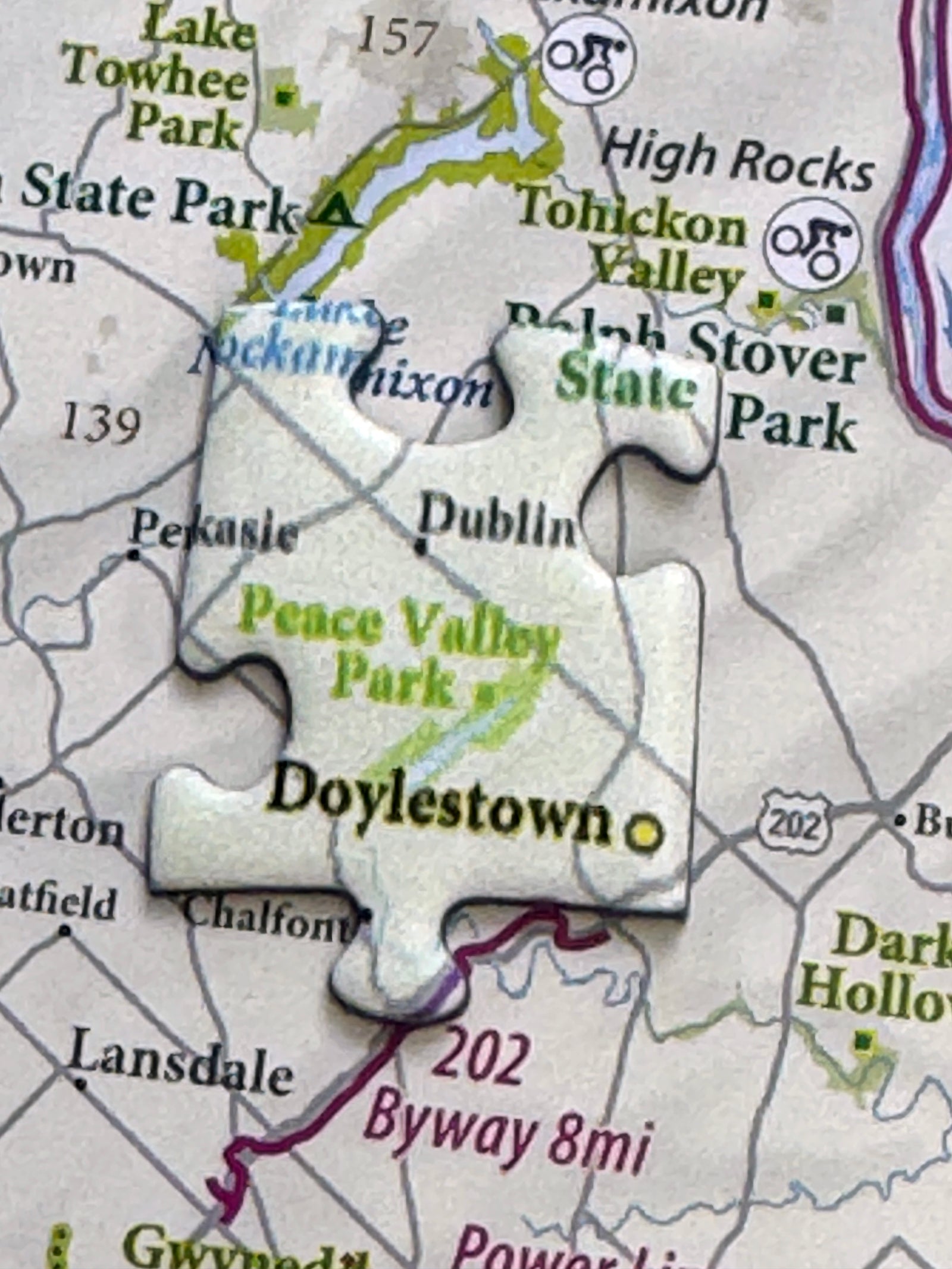 Purple Lizard Pennsylvania Outdoor Adventure Puzzle