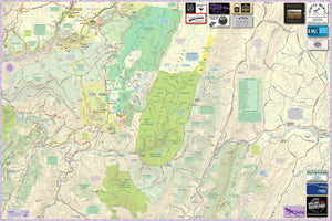 Dolly Sods-Seneca Rocks Lizard Map: West Virginia