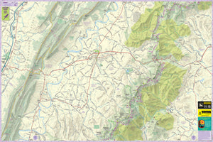 Shenandoah National Park North, PDF not full size map