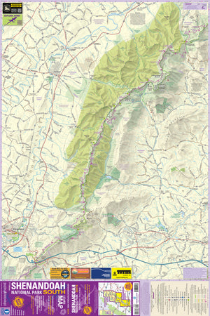 Shanandoah National Park Purple Lizard Maps Pdf. South. Not full size map.