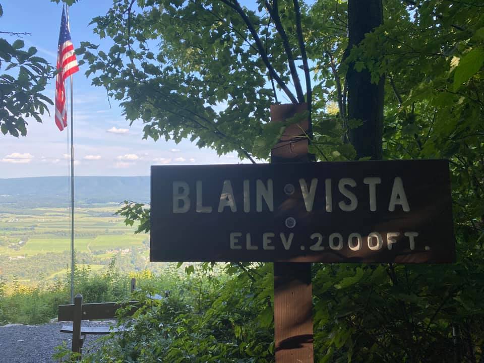 Tuscarora State Forest Lizard Map, Pennsylvania