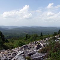 Seneca Rocks West Virginia View: Photo credit Purple Lizard Maps