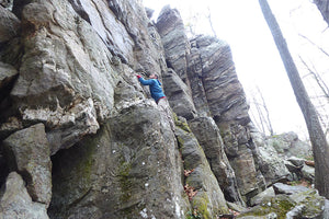 Climbing Wall - Michaux State Forest: Photo Purple Lizard Maps