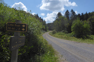 Backroads in Elkins - Otter Creek West Virginia View: Credit Purple Lizard Maps