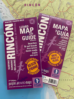 Rincon Puerto Rico: Lizard Map, Surf & Beach Guide - The Most Comprehensive Guide to Rincón PR