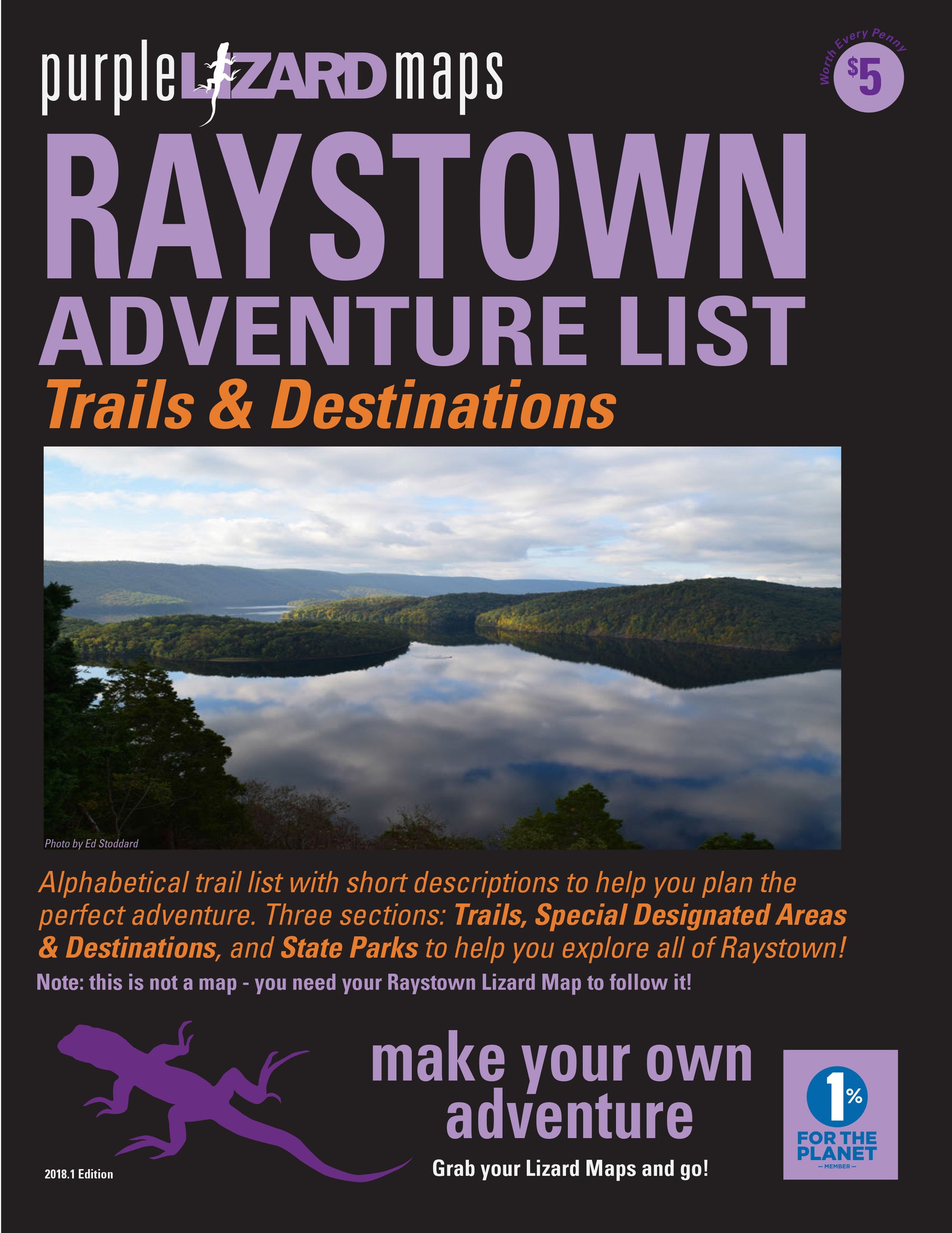 Raystown (PA) Adventure List