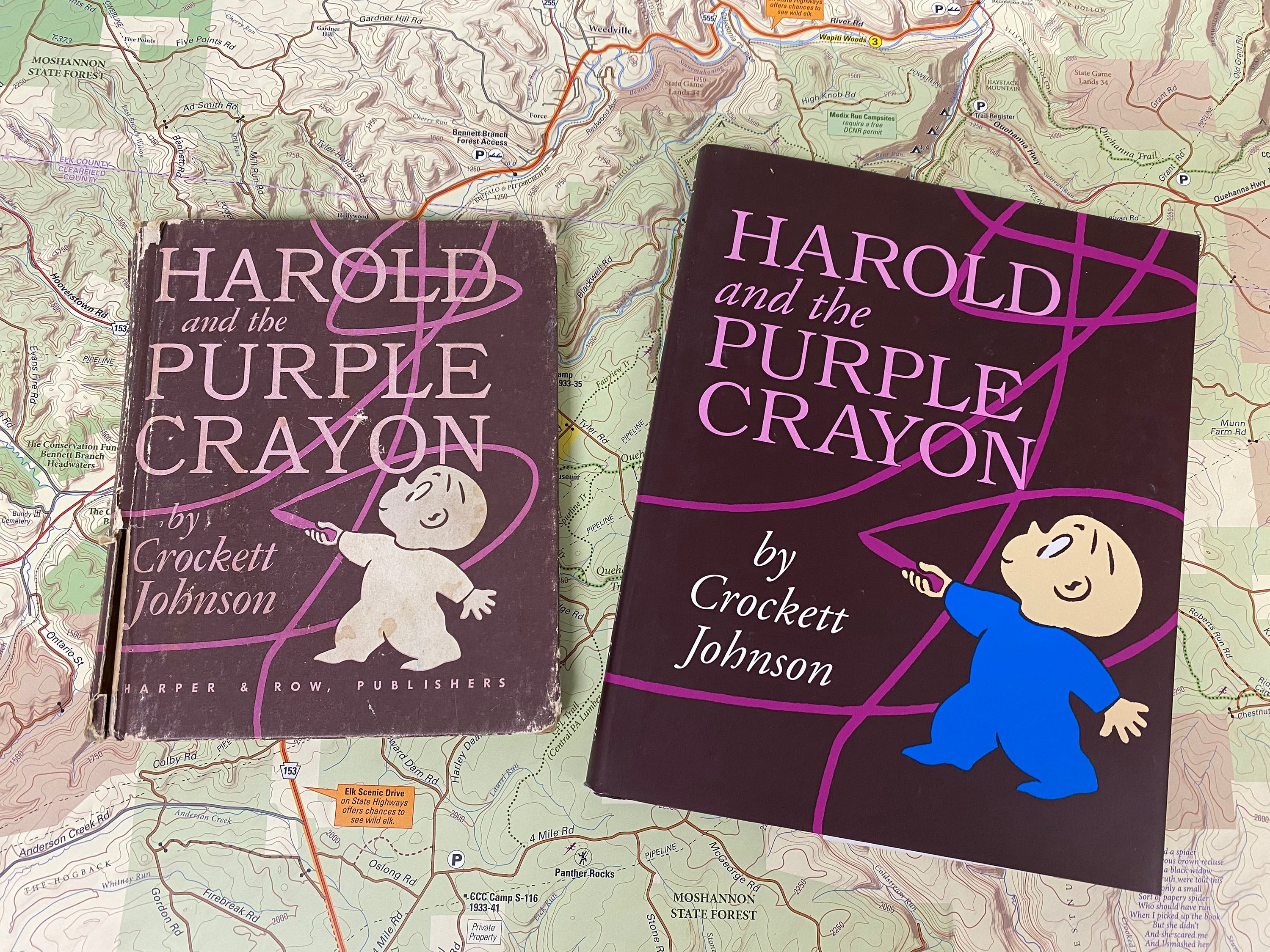 Harold and the Purple Crayon (Paperback) - Books By The Bushel